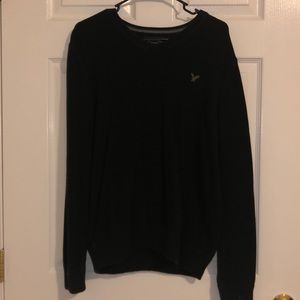 Black American Eagle Sweater